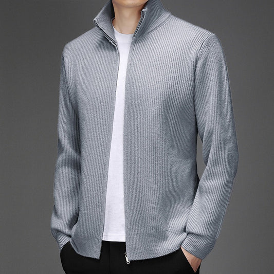 Marquis Zip Cashmere Sweater