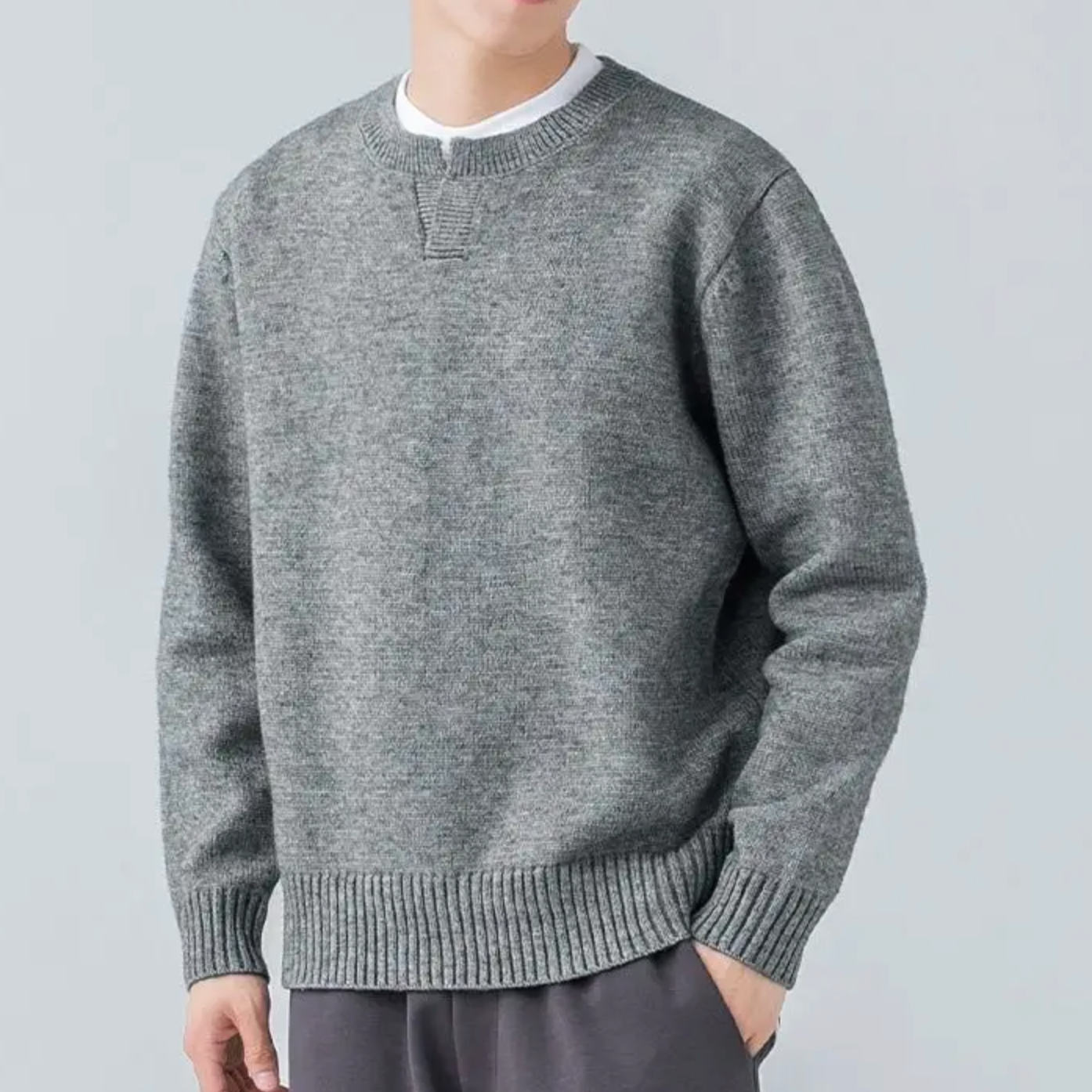 Silvano Men's Wool Sweater