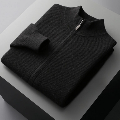 Luca Cashmere Zip-Up