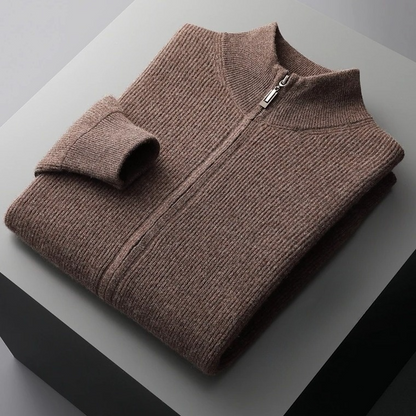 Luca Cashmere Zip-Up